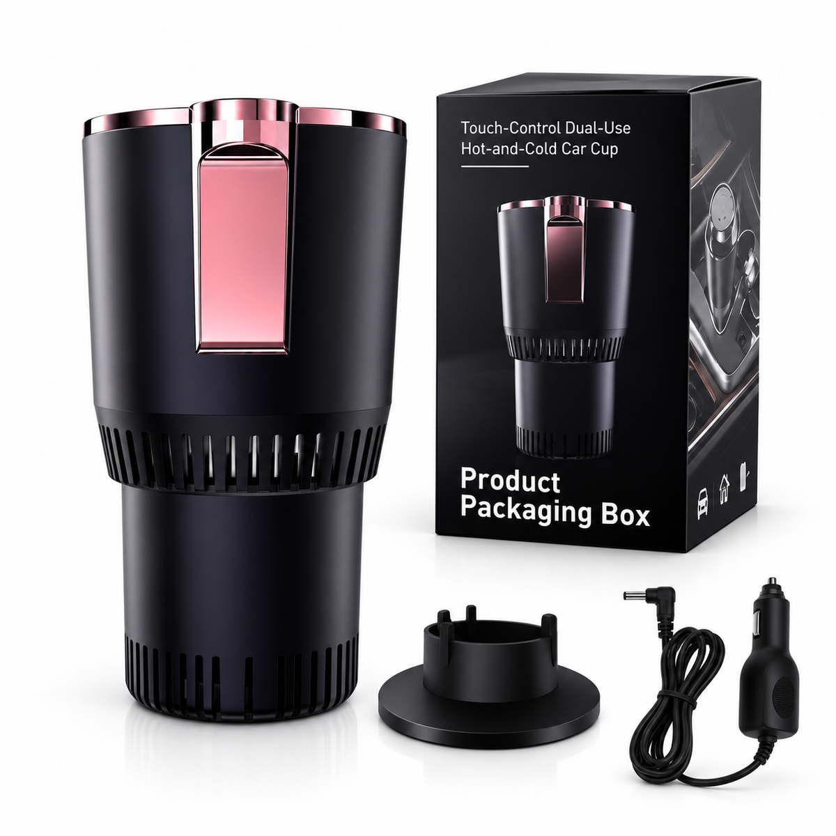 ArcticFlow 2-in-1 Car Cup Cooler & Warmer