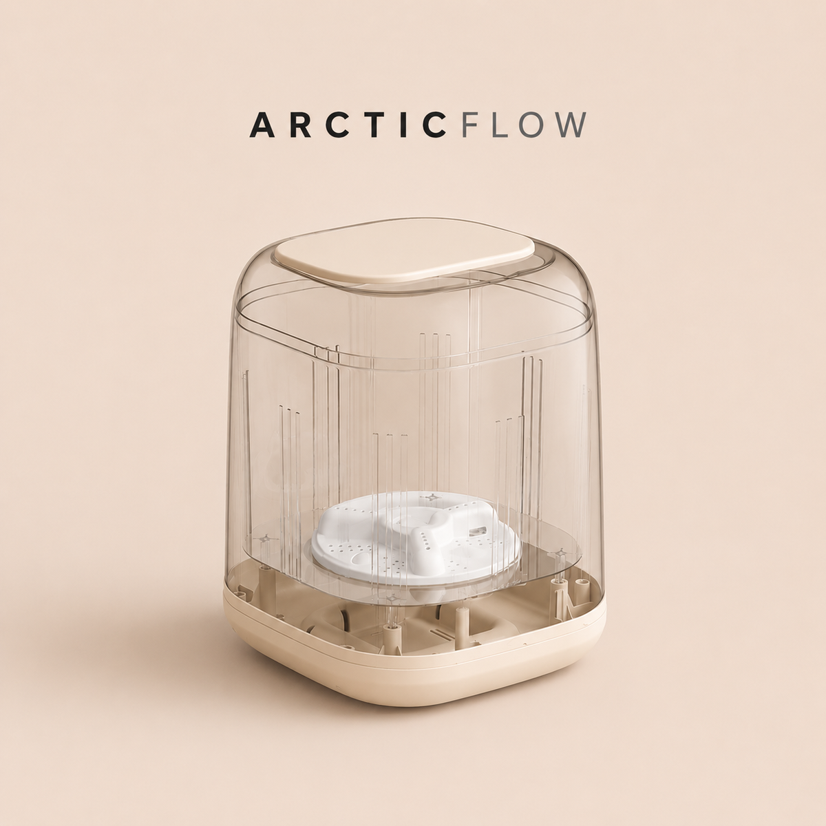 ArcticFlow™ Mini Portable Washing Machine | Compact 9L Washer