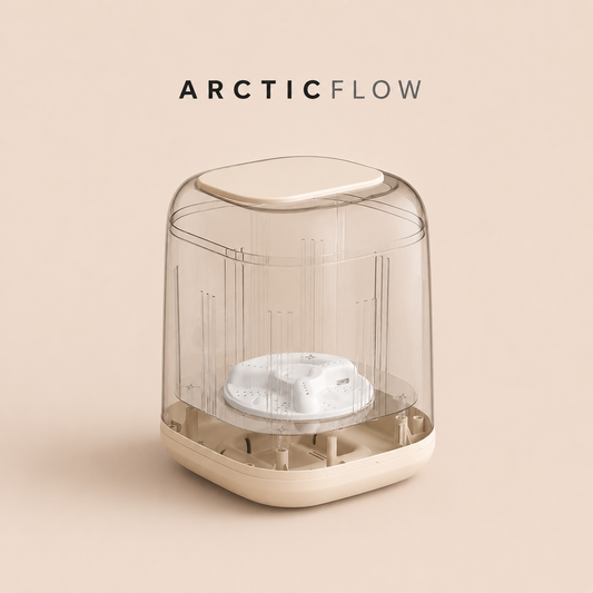 ArcticFlow™ Mini Portable Washing Machine | Compact 9L Washer