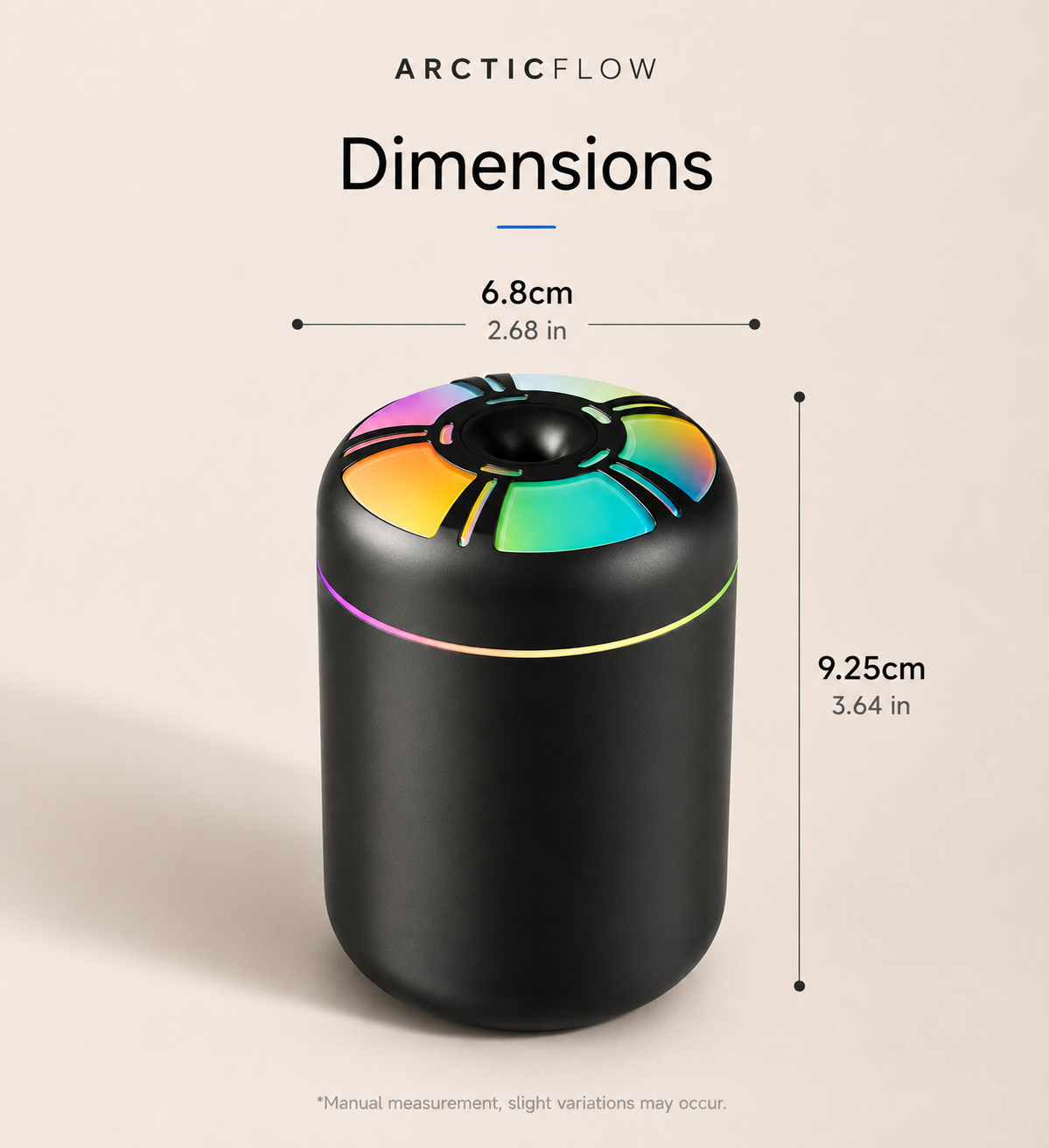 ArcticFlow™ Mini Aroma Humidifier