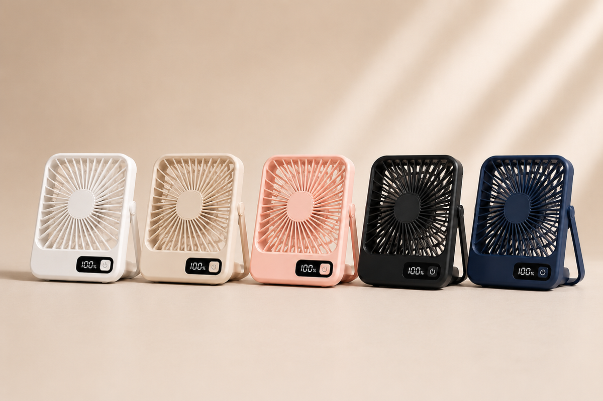 ArcticFlow™ Rechargeable Desk Fan