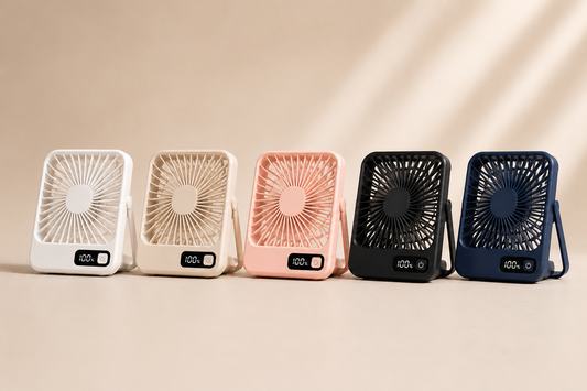 ArcticFlow™ Rechargeable Desk Fan